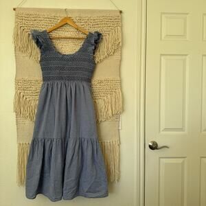 Pomander Place Maxine Seersucker Midi Dress
